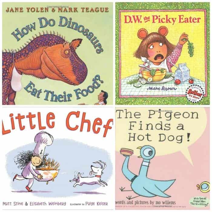Book covers for four children\'s books