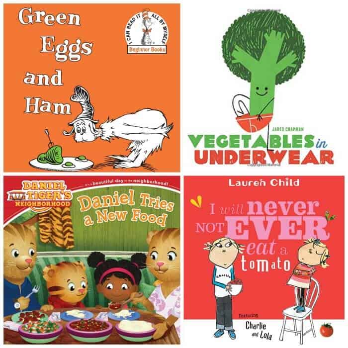 Book covers for four children\'s books