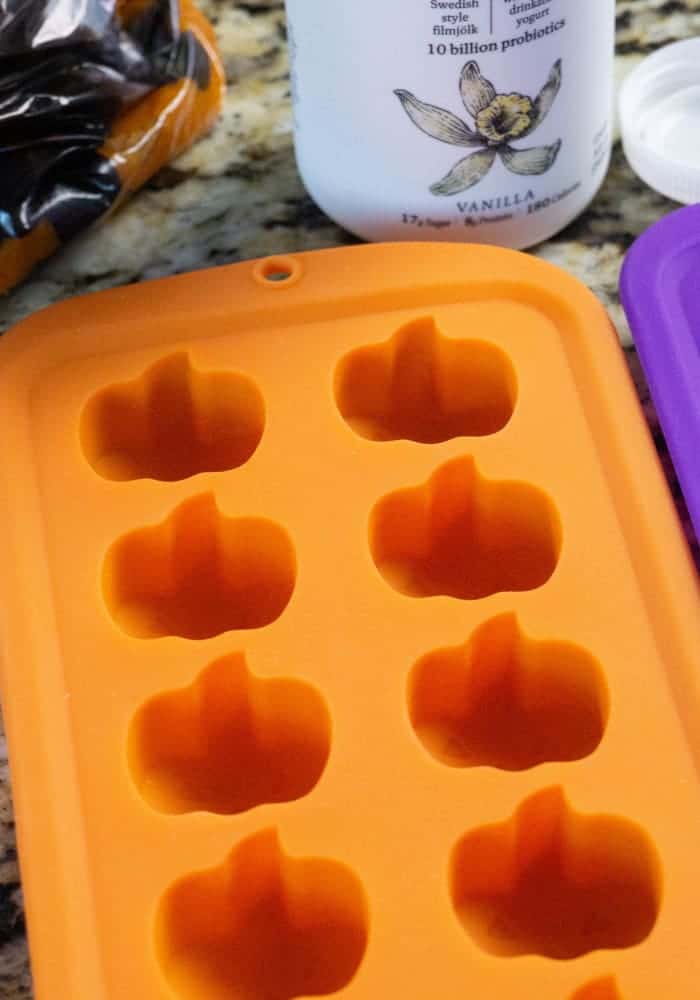 Silicone pumpkin molds