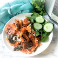 Pressure Cooker Pasta With Sausage And Spinach