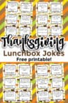 Thanksgiving lunchbox jokes are show with a title overlay