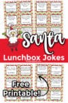 Sample printable christmas jokes for lunchboxes with text title overlay