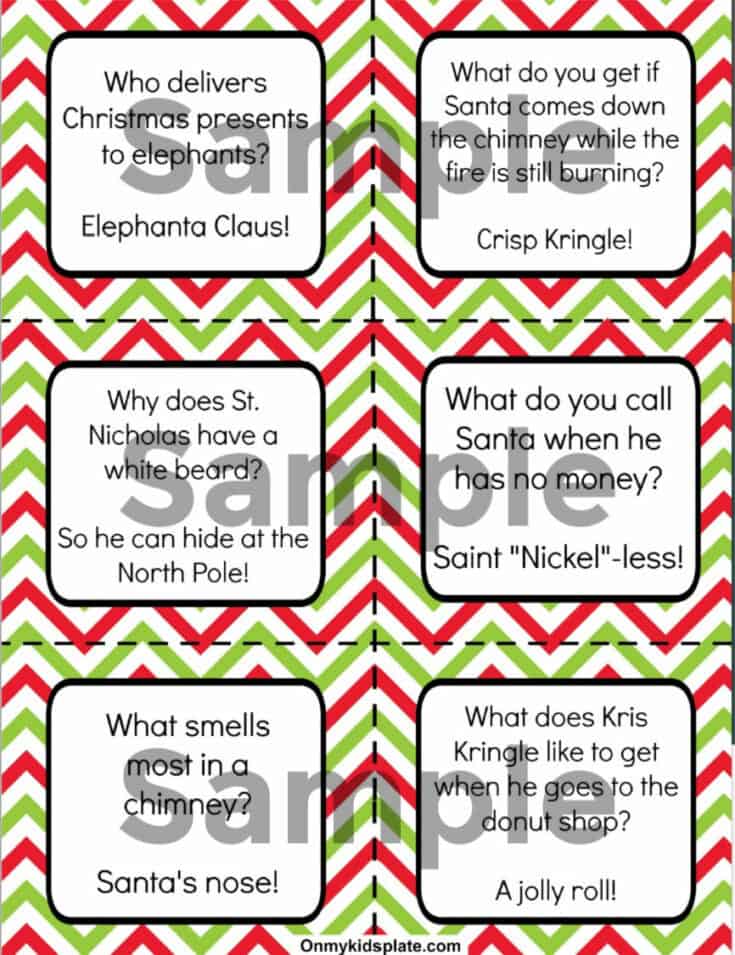 53 Hilarious Christmas Jokes For Kids - On My Kids Plate