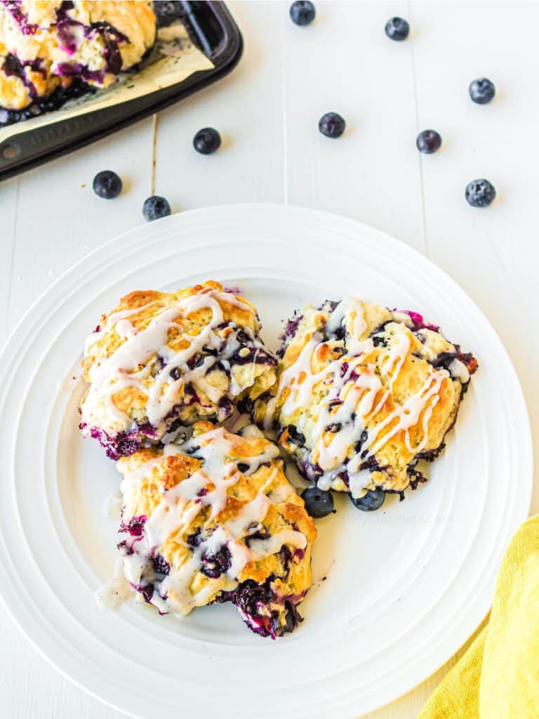 Sweet Blueberry Biscuits