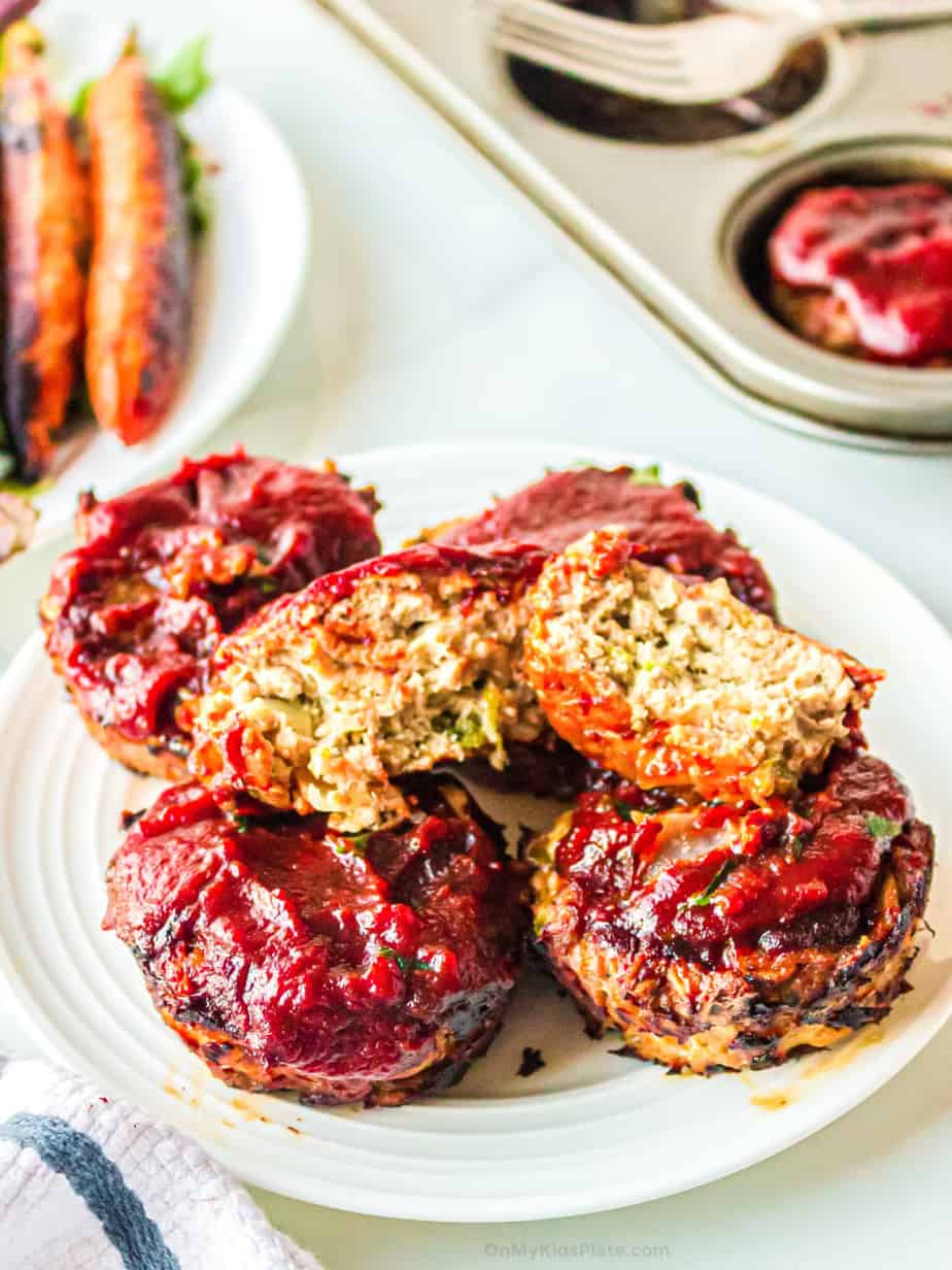 Turkey Meatloaf Muffins - On My Kids Plate