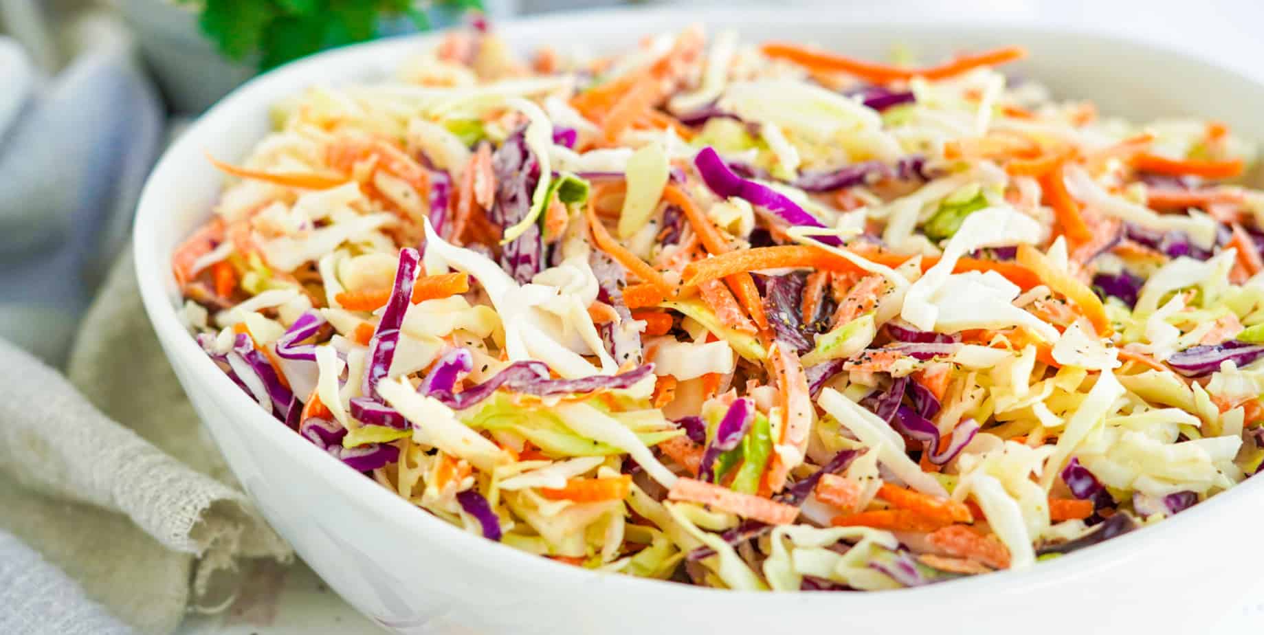 Seriously Tasty Classic Coleslaw (10 Minutes!)