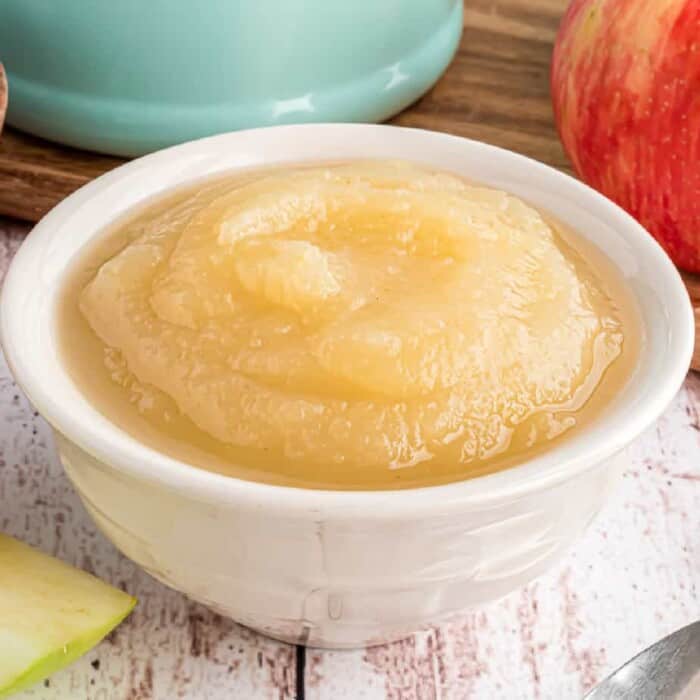 Easy Homemade Applesauce - On My Kids Plate