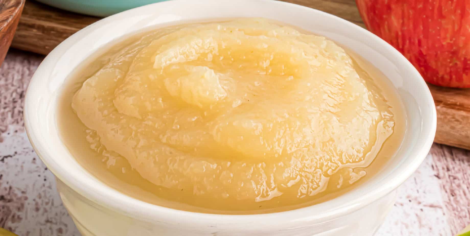 Easy Homemade Applesauce - On My Kids Plate