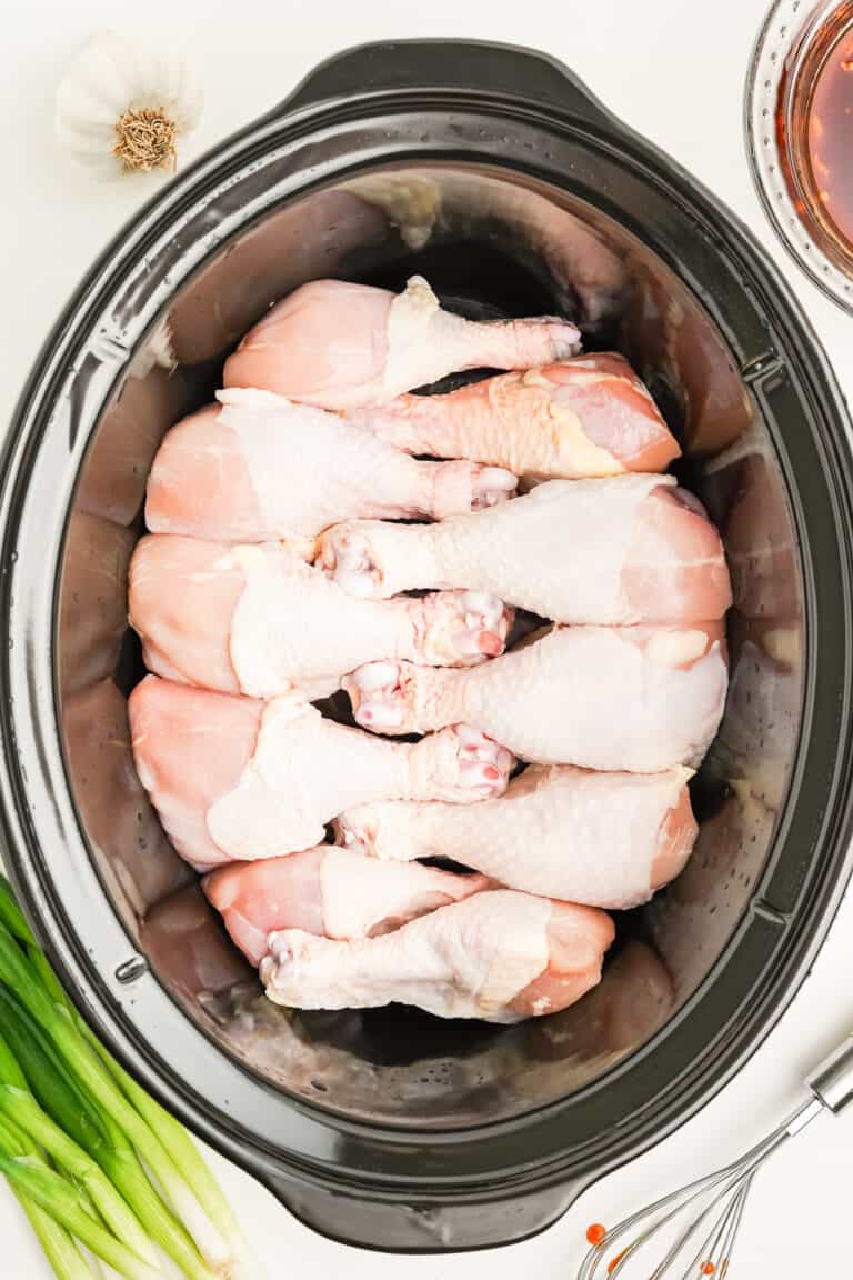 Easy Slow Cooker Chicken Drumsticks (5 Ingredients!) On My Kids Plate