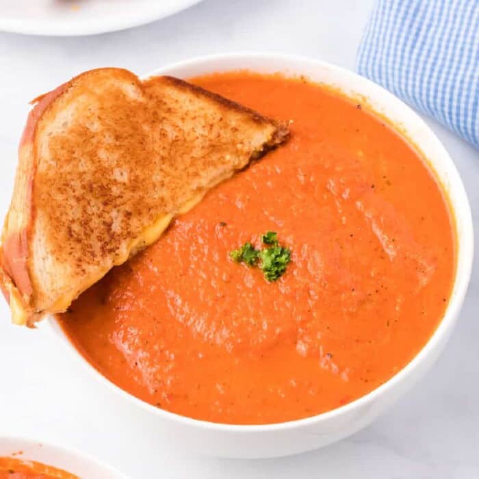 Creamy Tomato Soup - On My Kids Plate