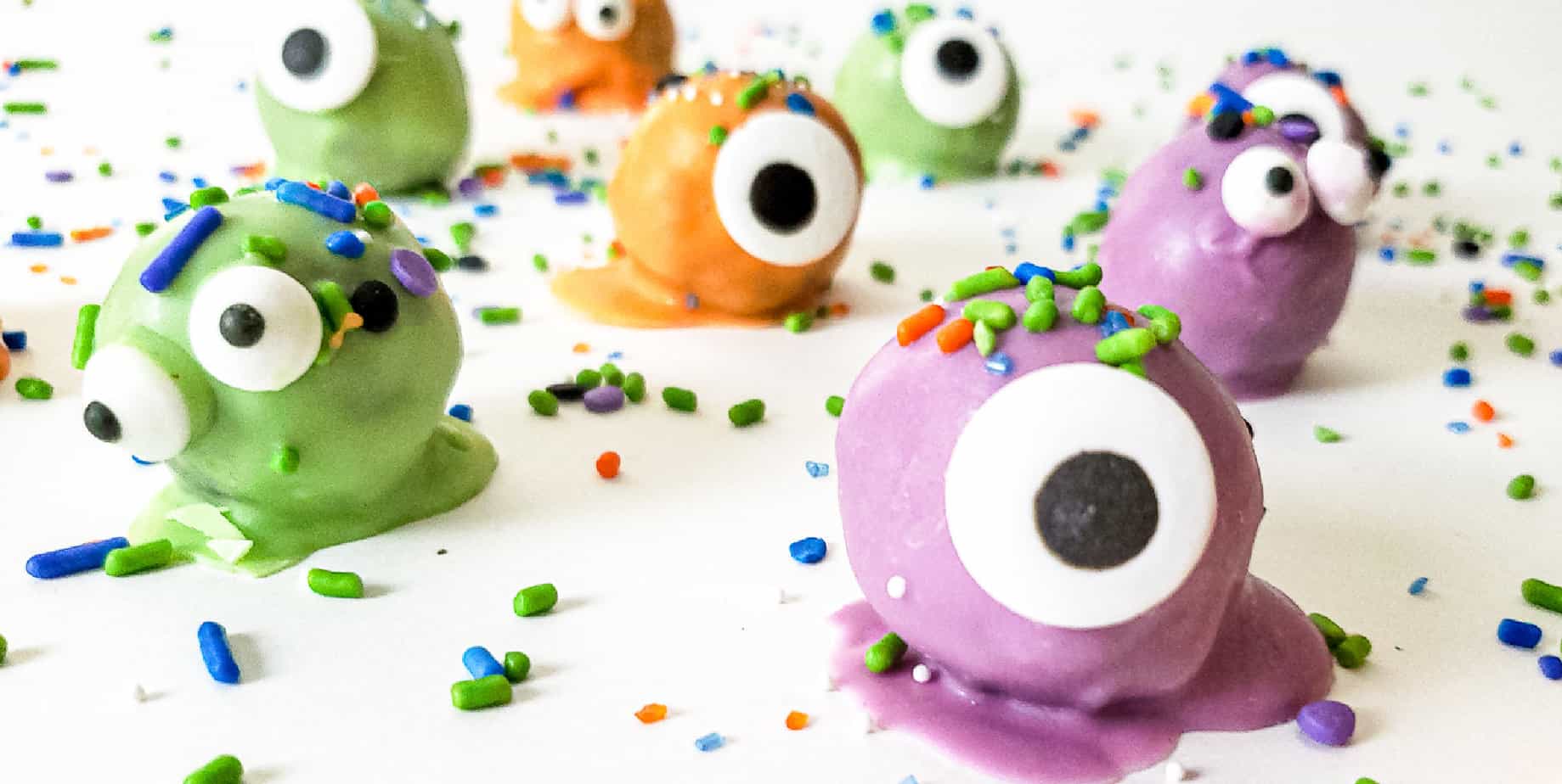 Monster Truffles (for Halloween!) - On My Kids Plate