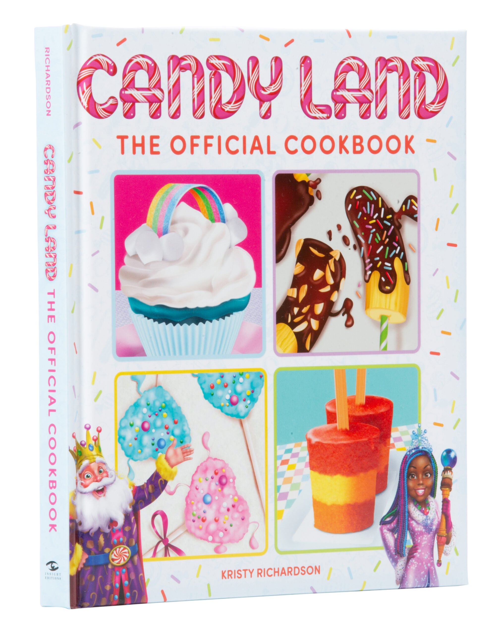 Official Candy Land Cookbook cover.