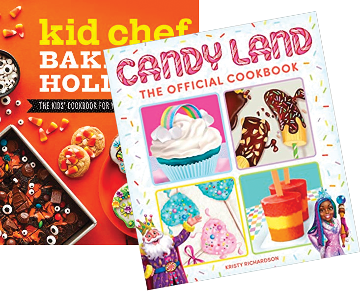 Kid Chef and Candy Land Cookbooks.