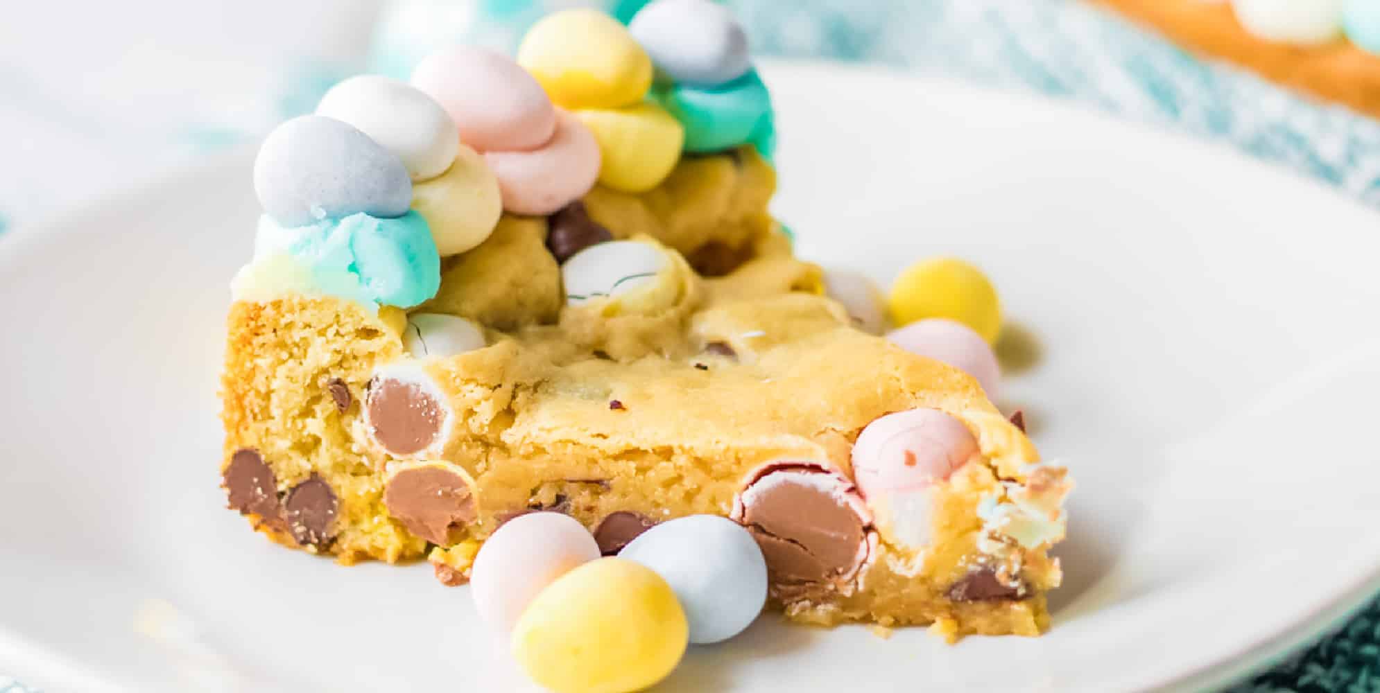Easter Mini Eggs Cookie Cake