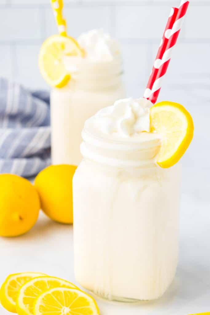 Frosted Lemonade (Copycat Chick-fil-A) - On My Kids Plate