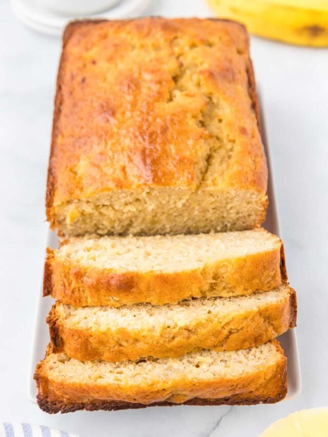 Pineapple Banana Bread Story On My Kids Plate