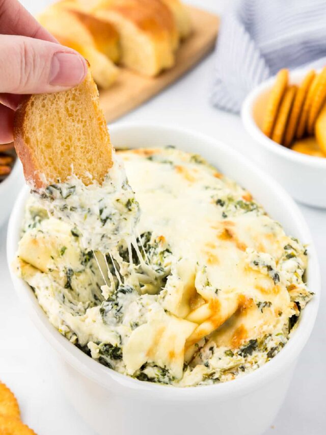 Baked Spinach Dip Story