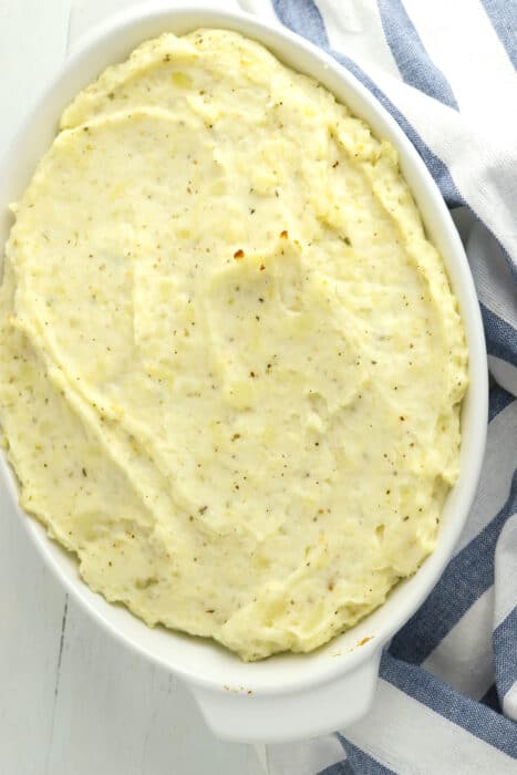 Garlic Cream Cheese Mashed Potatoes On My Kids Plate Garlic Cream Cheese Mashed Potatoes On My Kids Plate