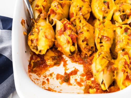 Taco Stuffed Shells