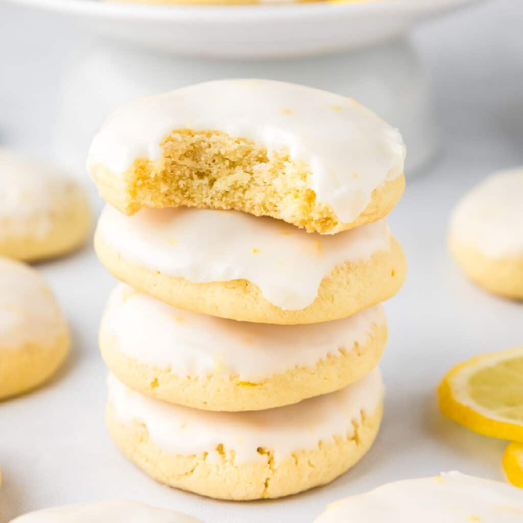 The Best Soft Lemon Cookies % % On My Kids Plate