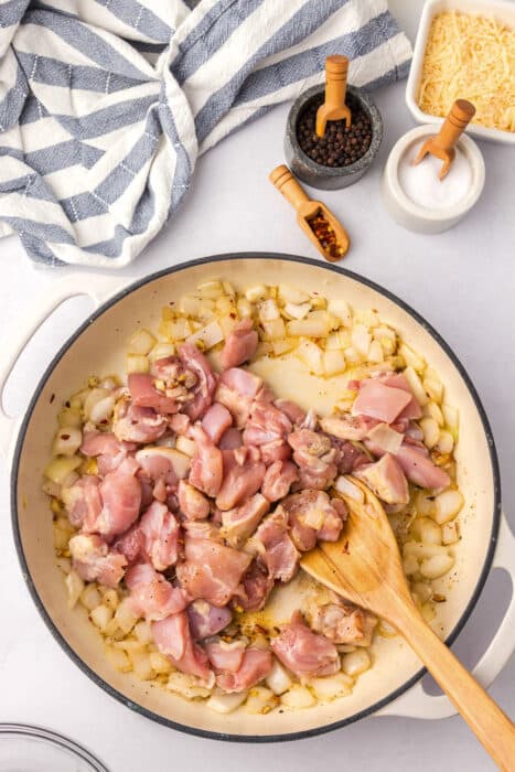 Creamy Chicken And Rice (One Pot!) - On My Kids Plate