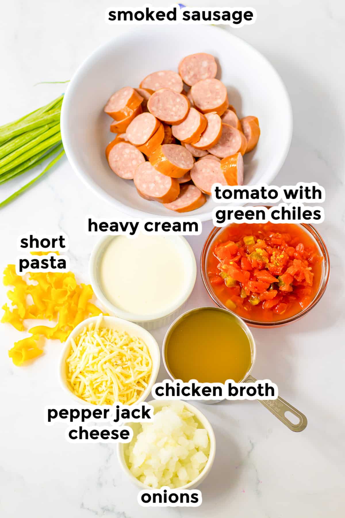A list of ingredients for a sloppy joe recipe.