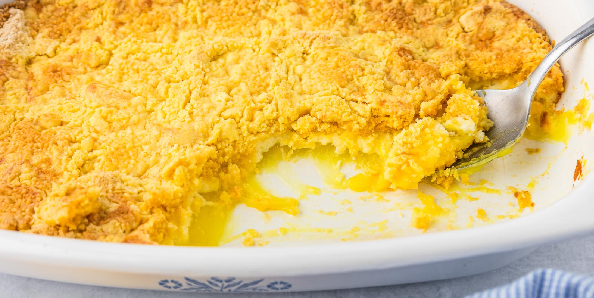 Easy Lemon Dump Cake 