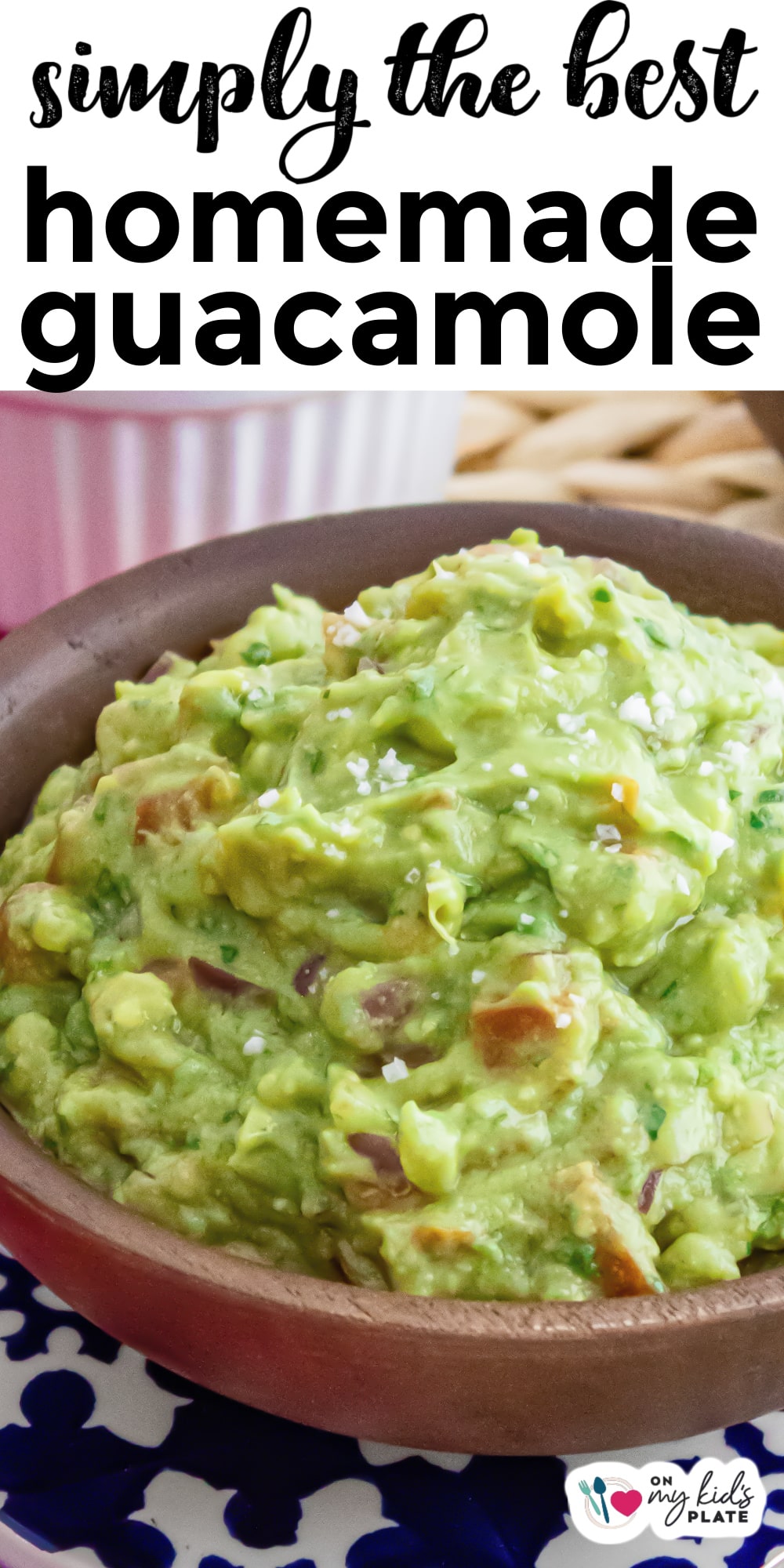 The BEST Fresh Homemade Guacamole