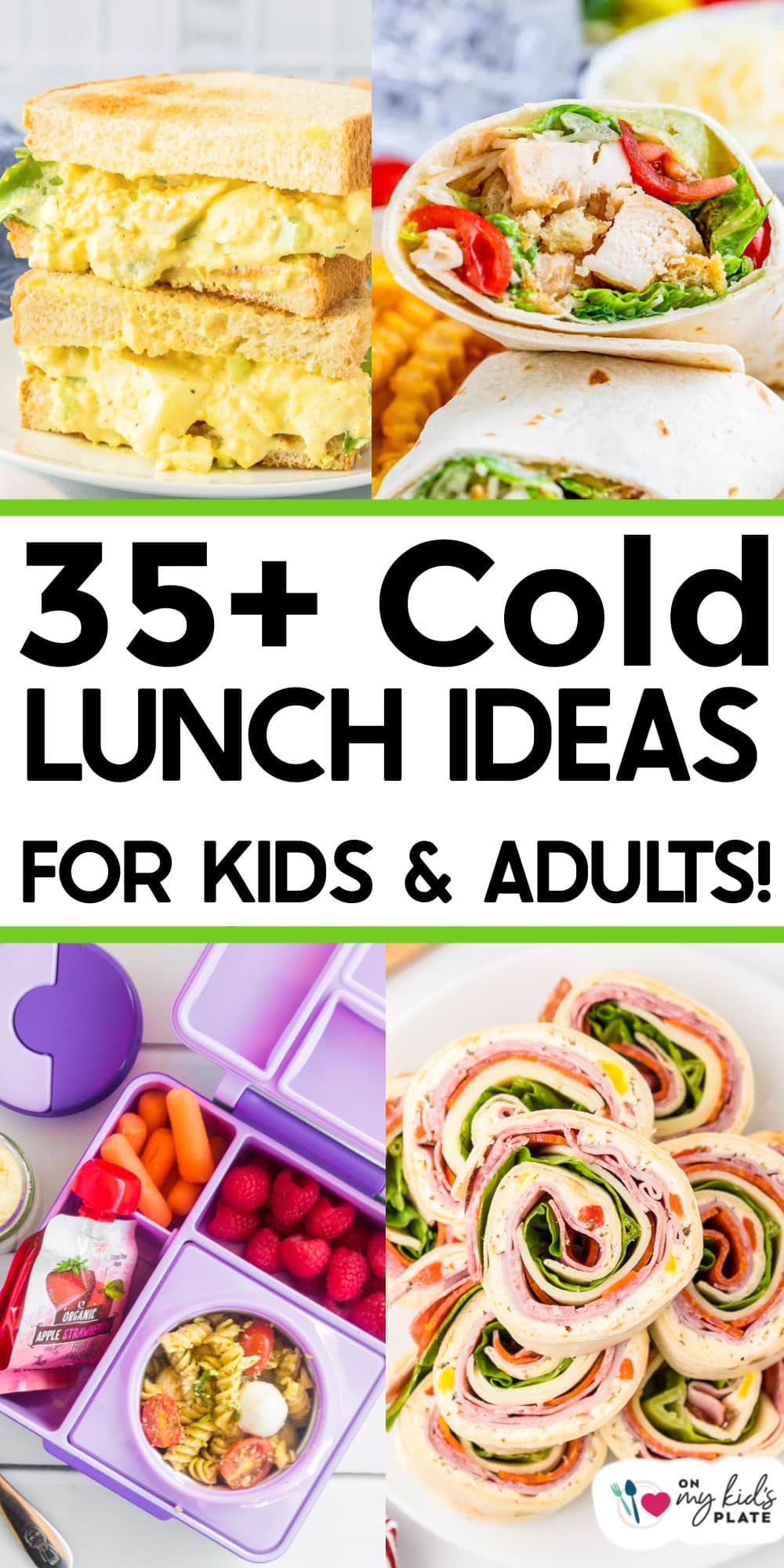 35+ Cold Lunch Ideas (For Kids And Adults!) - On My Kids Plate