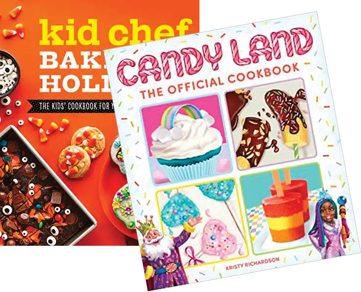 Set of Cookbooks: Kids Chef and Candy Land