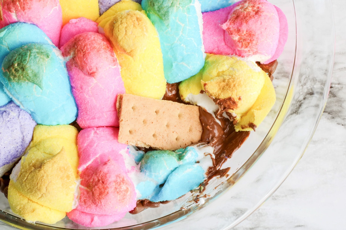 Easter Peeps S’mores Dip