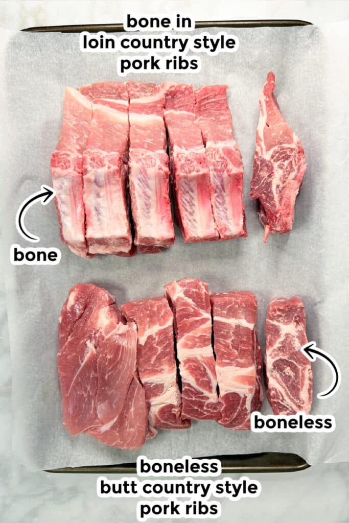 Slow Cooker Country Style Pork Ribs - On My Kids Plate